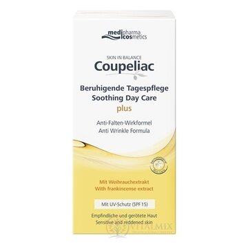 SIB COUPELIAC Denný krém Upokojujúci proti začervenaniu a vráskam, sensitive 1x50 ml obrázok