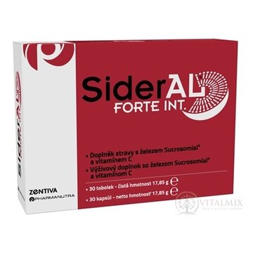 SiderAL FORTE INT. cps 1x30 ks obrázok
