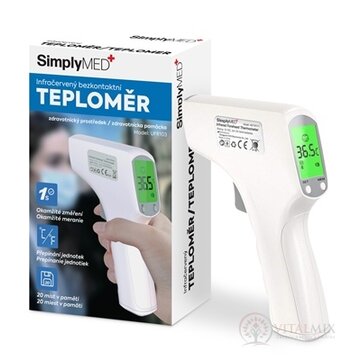 SimplyMED Infračervený bezkontaktný TEPLOMER model UFR103 1x1 ks obrázok