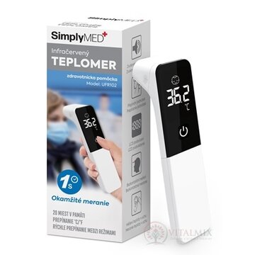 SimplyMED Infračervený TEPLOMER model UFR102 1x1 ks obrázok