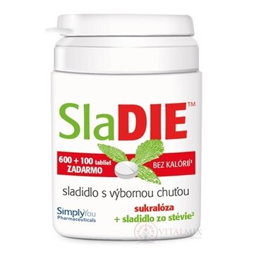 SlaDIE sladidlo tbl 600+100 zadarmo (700 ks) obrázok