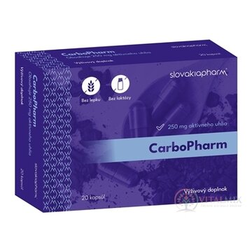 Slovakiapharm CarboPharm cps 1x20 ks obrázok