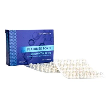 Slovakiapharm FLATUMED FORTE cps simethicon 80 mg 1x50 ks obrázok