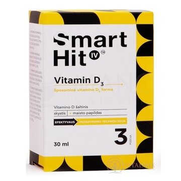 SmartHit IV Vitamin D3 roztok 1x30 ml obrázok