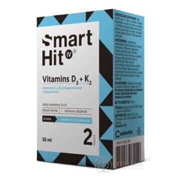 SmartHit IV Vitamins D3 + K2 roztok 1x30 ml obrázok