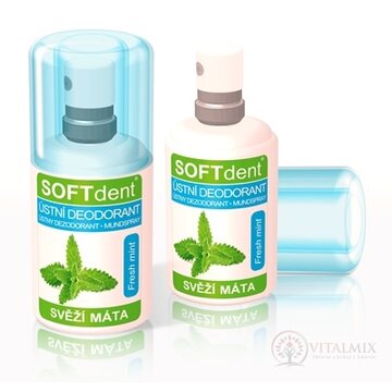 SOFTdent ústny dezodorant Fresh mint svieža mäta 1x20 ml obrázok