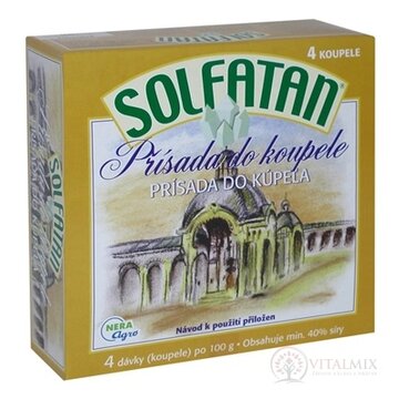 SOLFATAN prísada do kúpeľa v prášku 4x100 g (400 g) obrázok