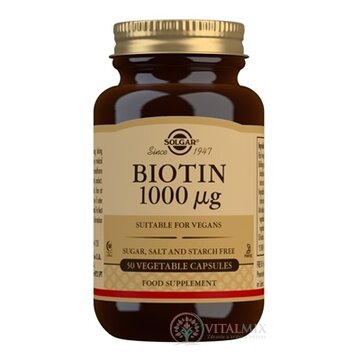 Solgar Biotin 1000 µg cps 1x50 ks obrázok