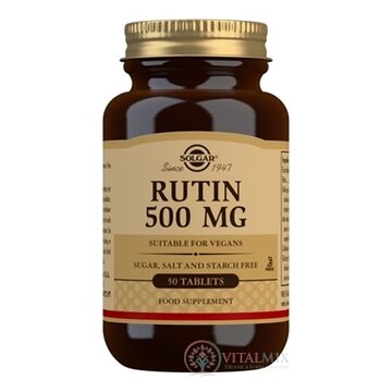 Solgar Rutin 500 mg tbl 1x50 ks obrázok