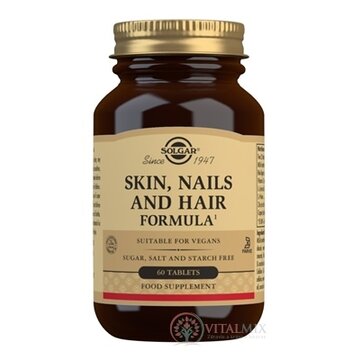 Solgar Skin, Nails and Hair tbl 1x60 ks obrázok