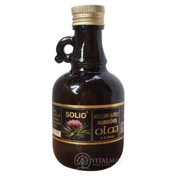 SOLIO bodliakový olej za studena lisovaný olej 1x250 ml obrázok