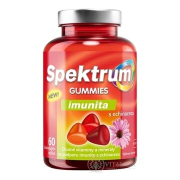 Spektrum GUMMIES imunita s echinaceou želatínové tablety 1x60 ks obrázok