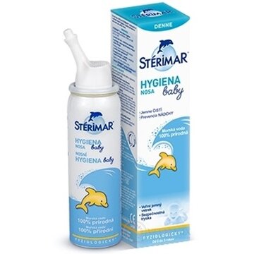 STERIMAR baby nosová hygiena nosový mikrosprej s obsahom morskej vody (izotonický) pre deti od 0 do 3 rokov, 1x100 ml obrázok
