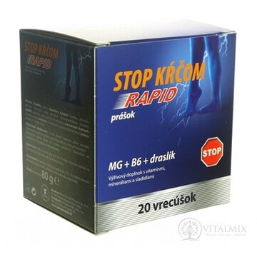 STOP KŔČOM RAPID prášok vo vrecúškach 1x20 ks obrázok