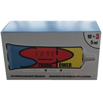 STRONG POWER masážny krém vo vrecúškach (á 5 ml) 10+3 zadarmo (65 ml) 1x13 ks obrázok