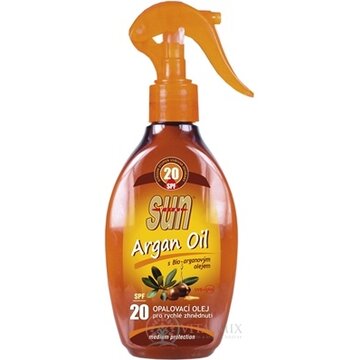 SUN ARGAN OIL opaľovací OLEJ SPF 20 1x200 ml obrázok
