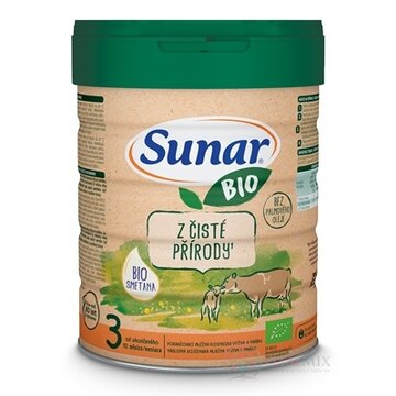 Sunar BIO 3 následná mliečna výživa (od ukonč. 10. mesiaca) 1x700 g obrázok