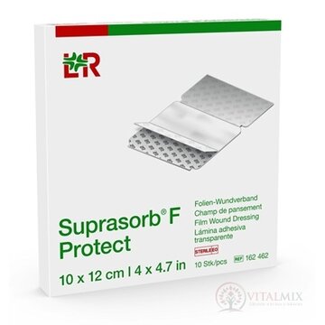 Suprasorb F Krytie na rany fóliové transparentné (10x12 cm) 1x10 ks obrázok