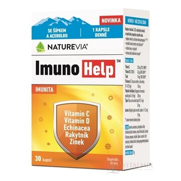 SWISS NATUREVIA Imuno Help cps 1x30 ks obrázok