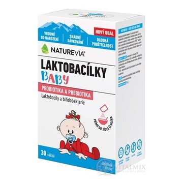 SWISS NATUREVIA LAKTOBACILKY BABY vrecúška 1x30 ks obrázok