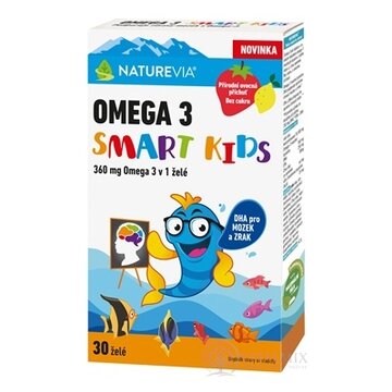 SWISS NATUREVIA OMEGA 3 SMART KIDS želé 1x30 ks obrázok