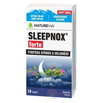 SWISS NATUREVIA SLEEPNOX forte cps 1x10 ks obrázok