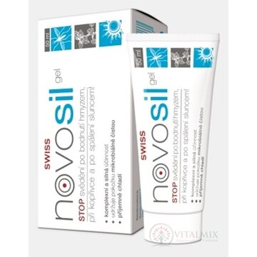 SWISS Novosil gél stop svrbeniu po bodnutí hmyzom 1x50 ml obrázok