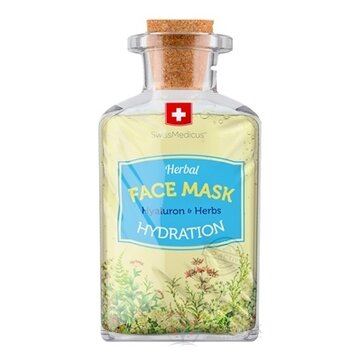 SwissMedicus Herbal FACE MASK HYDRATION pleťová maska s kyselinou hyalurónovou 1x17 ml obrázok