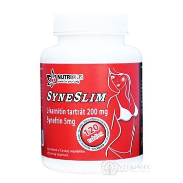 SYNESLIM synefrín + L-karnitín tbl 1x120 ks obrázok