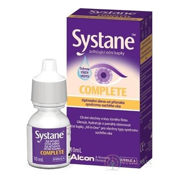 Systane COMPLETE zvlhčujúce očné kvapky 1x10 ml obrázok
