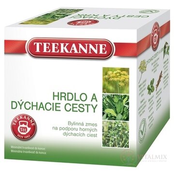 TEEKANNE BČ HRDLO A DÝCHACIE CESTY bylinná zmes (čaj) 10x2 g (20 g) obrázok
