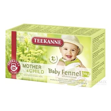 TEEKANNE M&CH Baby FENNEL Tea 1m+ detský bylinný čaj (od ukonč. 1. mesiaca) (inov.2018) 20x1,8 g (36 g) obrázok
