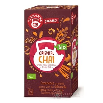 TEEKANNE ORGANICS BIO ORIENTAL CHAI bylinný čaj s korením 20x1,8 g (36 g) obrázok