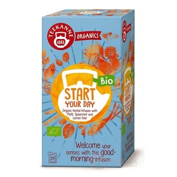 TEEKANNE ORGANICS BIO START YOUR DAY bylinný čaj 20x1,8 g obrázok