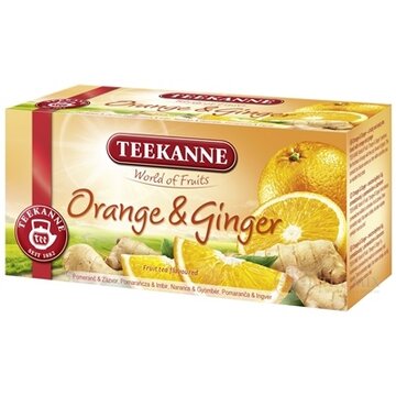 TEEKANNE WOF ORANGE&GINGER ovocno-bylinný čaj 20x2,25 g (45 g) obrázok