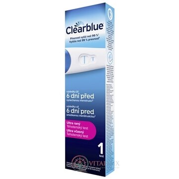Tehotenský test Clearblue Ultra včasný 1x1 ks obrázok