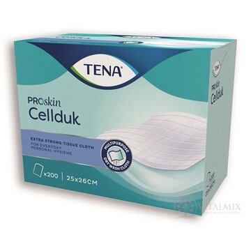 TENA Umývacie utierky cellduk 1x200 ks obrázok