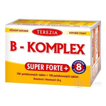 TEREZIA B-KOMPLEX SUPER FORTE+ tbl 1x100 ks obrázok