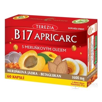 TEREZIA B17 APRICARC s marhuľovým olejom cps 1x60 ks obrázok