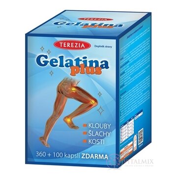 TEREZIA Gelatina Plus Vianočné balenie 2024 cps 360+100 zadarmo (460 ks) obrázok
