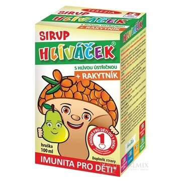 TEREZIA HLIVIAČIK S HLIVOU USTRICOVITOU + RAKYTNÍK sirup s príchuťou hrušky 1x100 ml obrázok