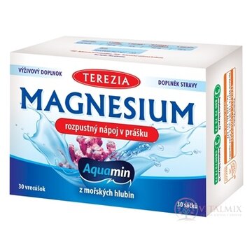 TEREZIA Magnesium Aquamin rozpustný nápoj v prášku 1x30 ks obrázok