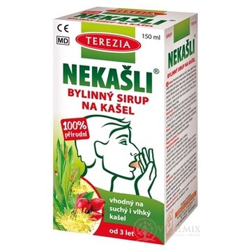TEREZIA NEKAŠLI bylinný sirup na kašeľ 1x150 ml obrázok
