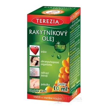TEREZIA RAKYTNÍKOVÝ OLEJ - 100% (inov.2020) kvapky 1x10 ml obrázok