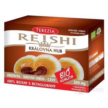 TEREZIA REISHI BIO KVALITA cps 1x120 ks obrázok