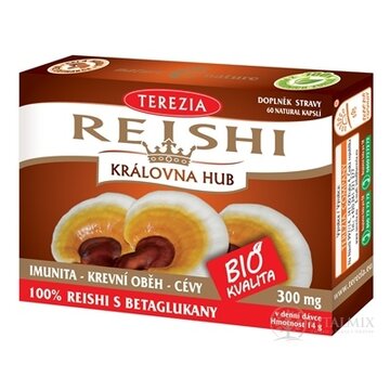 TEREZIA REISHI BIO KVALITA cps 1x60 ks obrázok