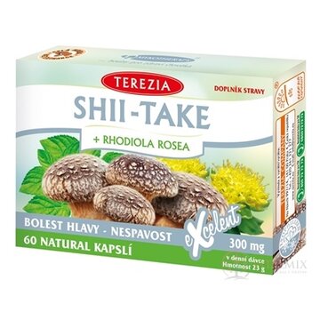 TEREZIA SHII-TAKE + RHODIOLA ROSEA cps 1x60 ks obrázok