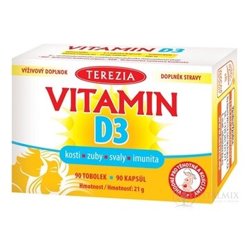 TEREZIA VITAMÍN D3 1000 IU cps 1x90 ks obrázok