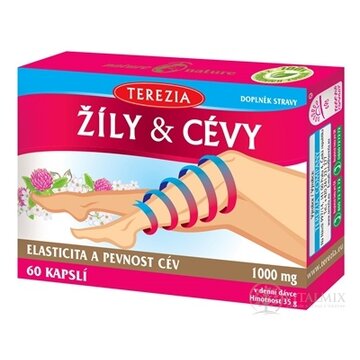 TEREZIA ŽILY & CIEVY cps 1x60 ks obrázok