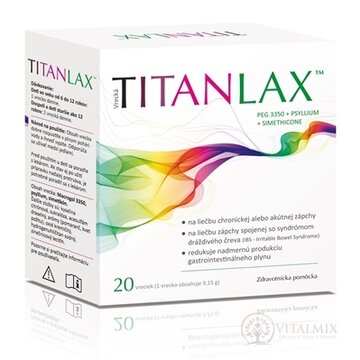 TITANLAX prášok na prípravu perorálneho roztoku, vrecká 20x9,15 g obrázok